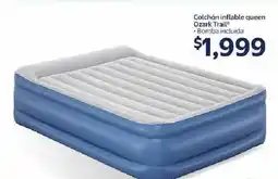 Walmart Ozark trail colchón inflable queen oferta