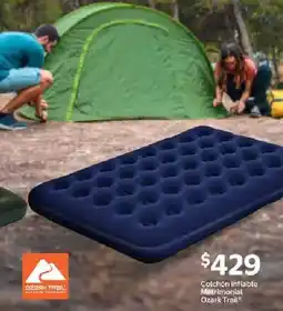 Walmart Ozark trail colchón inflable matrimonial oferta