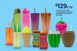 Walmart Cool gear variedad de vasos con popote oferta