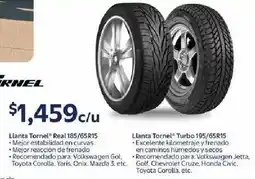 Walmart Llanta Tornel Real 185/65R15 oferta
