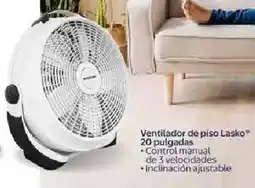 Walmart Ventilador de piso Lasko oferta