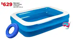 Bodega Aurrerá Bluescape alberca inflable rectangular oferta