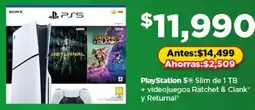Bodega Aurrerá Playstation 5 slim de 1 tb oferta