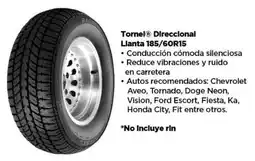 Bodega Aurrerá Tornel direccional llanta 185/60r15 oferta