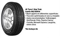 Bodega Aurrerá Jk tyre star trak llanta 185/65r14 oferta