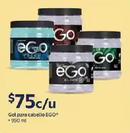 Walmart Ego gel para cabello oferta