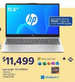 Walmart HP Laptop Hp 15-fc0081la oferta