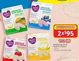 Walmart Parent's choice galletas de arroz oferta