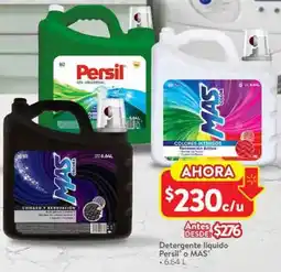 Walmart Persil o mas detergente líquido oferta