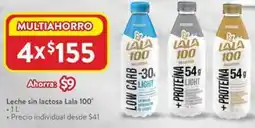 Walmart Lala 100 leche sin lactosa oferta