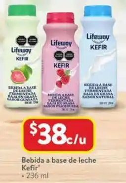 Walmart Kefir bebida a base de leche oferta