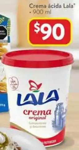 Walmart Lala crema ácida oferta
