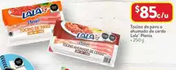 Walmart Lala plenia tocino de pavo o ahumado de cerdo oferta