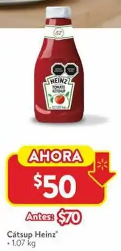 Walmart Heinz catsup oferta