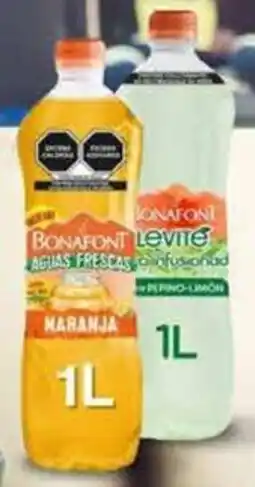 Walmart Frescas o levité bonafont agua saborizada aguas oferta