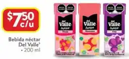 Walmart Del valle bebida néctar oferta