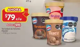Walmart Nestlé variedad de helados oferta