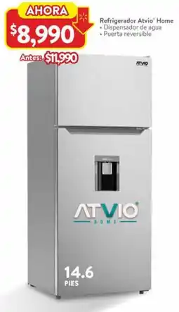 Walmart Atvio home refrigerador oferta