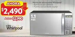 Walmart Whirlpool horno de microondas oferta