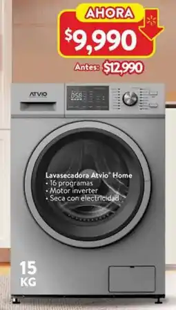 Walmart Atvio home lavasecadora oferta
