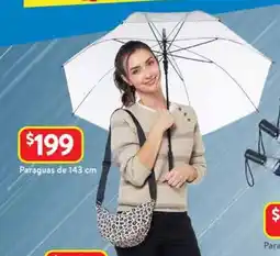 Walmart Paraguas oferta