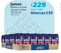 Sam's Club Jumex bebida con fruta sabores surtidos oferta