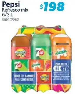 Sam's Club Pepsi refresco mix oferta