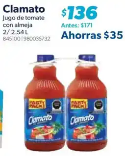 Sam's Club Clamato jugo de tomate con almeja oferta