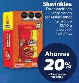 Sam's Club Skwinkles dulce enchilado sabor mango con relleno sabor tamarindo oferta