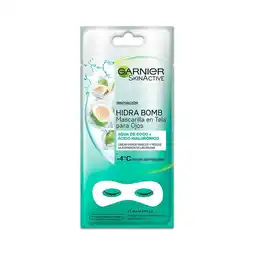 Farmacias Benavides SkinActive Mascarilla en Tela para Ojos Hidra Bomb Agua de Coco + Ácido Hialurónico oferta