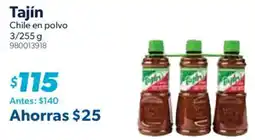 Sam's Club Tajín chile en polvo oferta