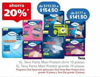 Farmacia San Pablo Tena pants maxi ch/m bol c/10pz oferta