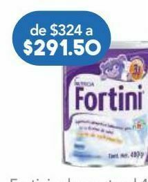 Farmacia San Pablo Fortini sabor natural lat c/400 oferta