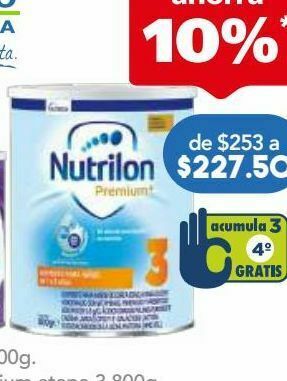 Farmacia San Pablo Nutrilon formula premium et 3 c/800gr oferta