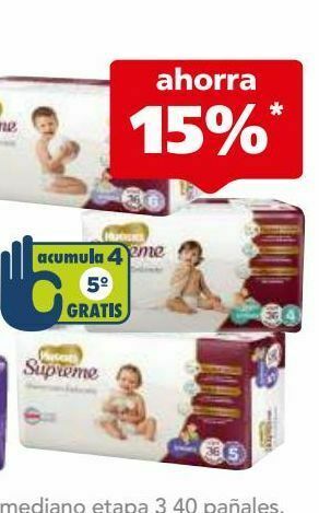 Farmacia San Pablo Huggies supreme e4 unisex 9-12kg c/36p oferta