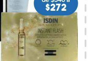 Isdin instant flash paq c/5pzs