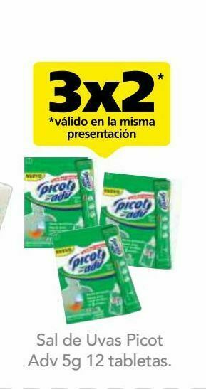 Farmacia San Pablo Sal de uva picot adv 5g caj c/12 oferta