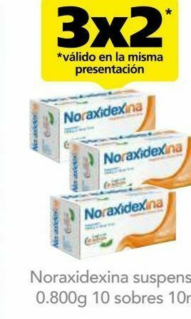 Noraxidexina 10 sus 0.800gr sbs c/10ml