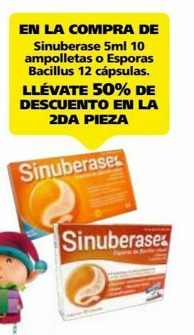 Sinuberase ampolletas 5 ml caj c/10