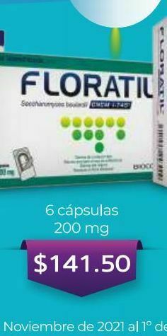 Farmacia San Pablo Floratil bli 200mg caj c/6 oferta