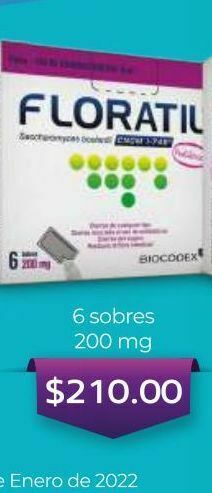 Farmacia San Pablo Floratil pediatrico pol 200mg sob c/6 oferta