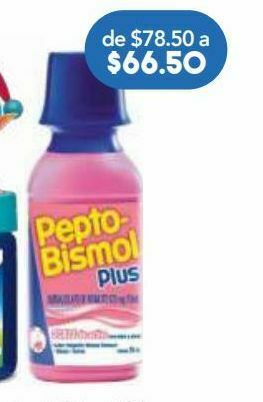 Farmacia San Pablo Pepto bismol plus sus 525mg btl c/118ml oferta