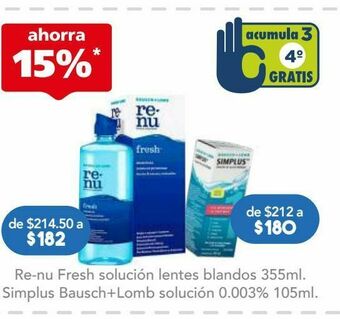 Farmacia San Pablo Renu advanced sol multiproposito c/355ml oferta