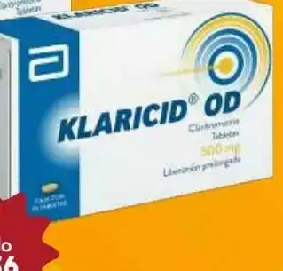 Farmacia San Pablo Klaricid od tab 500mg caj c/10 oferta