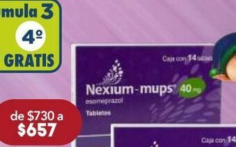 Farmacia San Pablo Nexium mups tab 40mg caj c/14 oferta