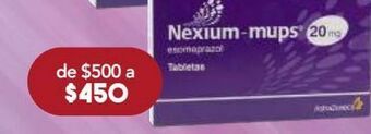 Farmacia San Pablo Nexium mups tab 20mg caj c/14 oferta