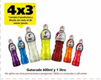 Farmacia San Pablo Gatorade beb isoton frambuesa s/azu c/1l oferta