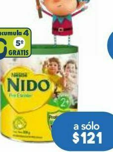 Farmacia San Pablo Nido prescolar leche en polvo 2+ c/800gr oferta