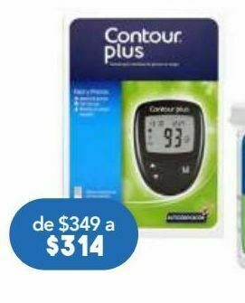 Farmacia San Pablo Contour plus glucometro c/1pz oferta