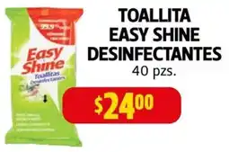 Farmacias Guadalajara Easy shine toallita desinfectantes oferta